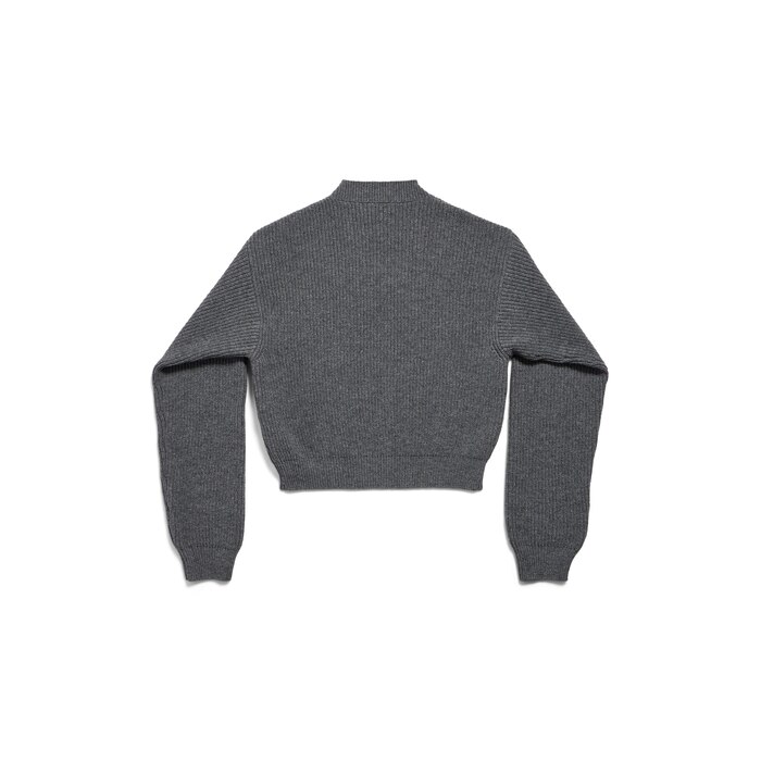 BALENCIAGA Knitwear/Sweater Gray(Total pattern) M