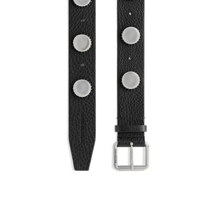 Men's army belt DIAGONAL black