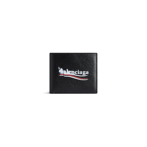 cash square folded wallet