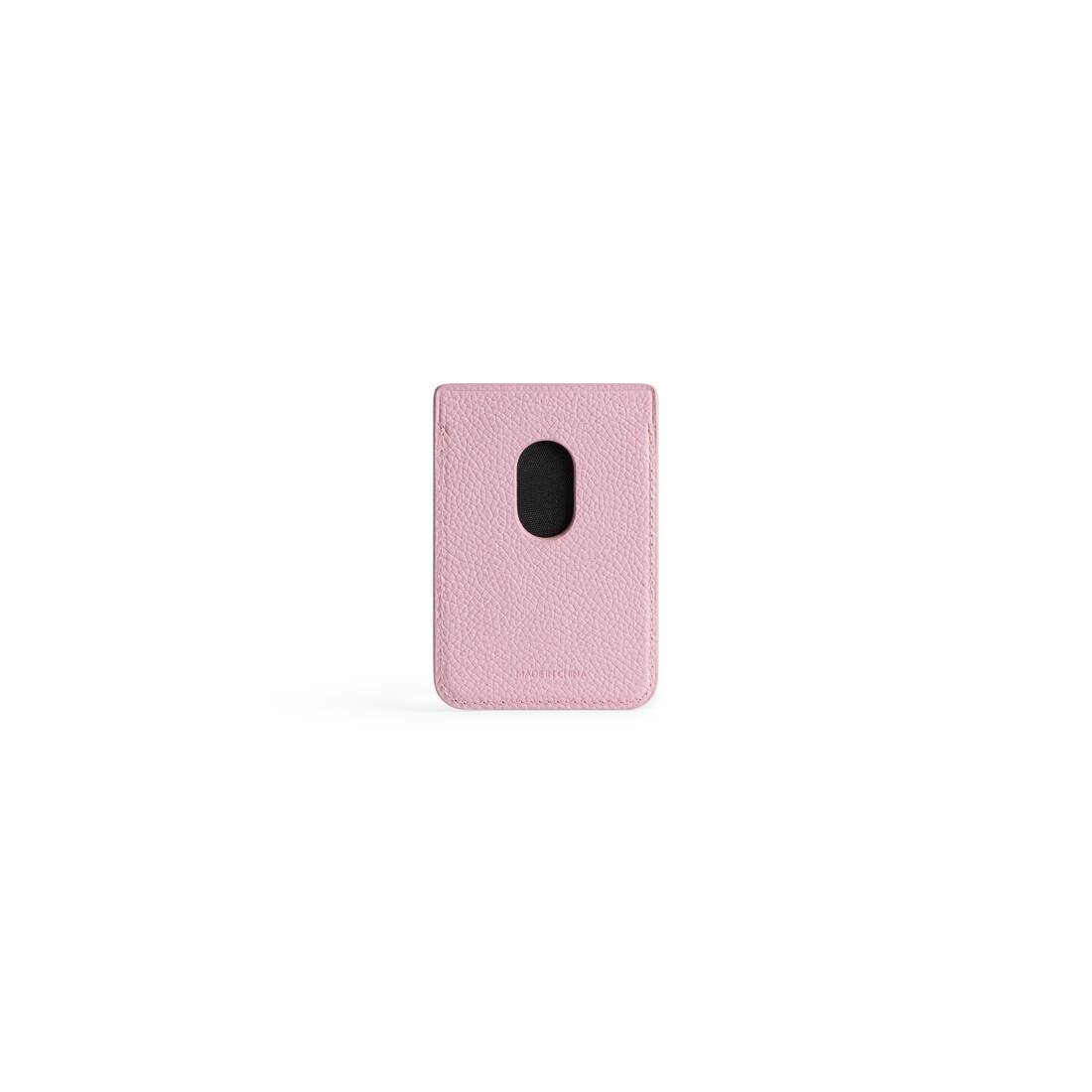 Balenciaga Business Card Holder Wallet Pink