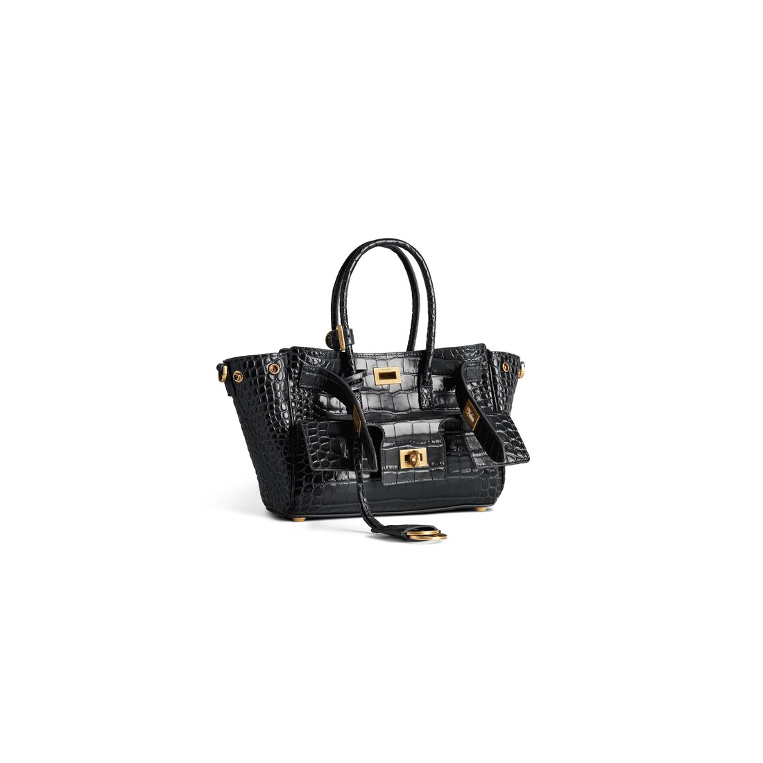 【関税＆送料込み】Balenciaga Black Leather Carry All Bel A Balenciaga Bel Air Medium Carry All Bag | Saks Fifth Avenue