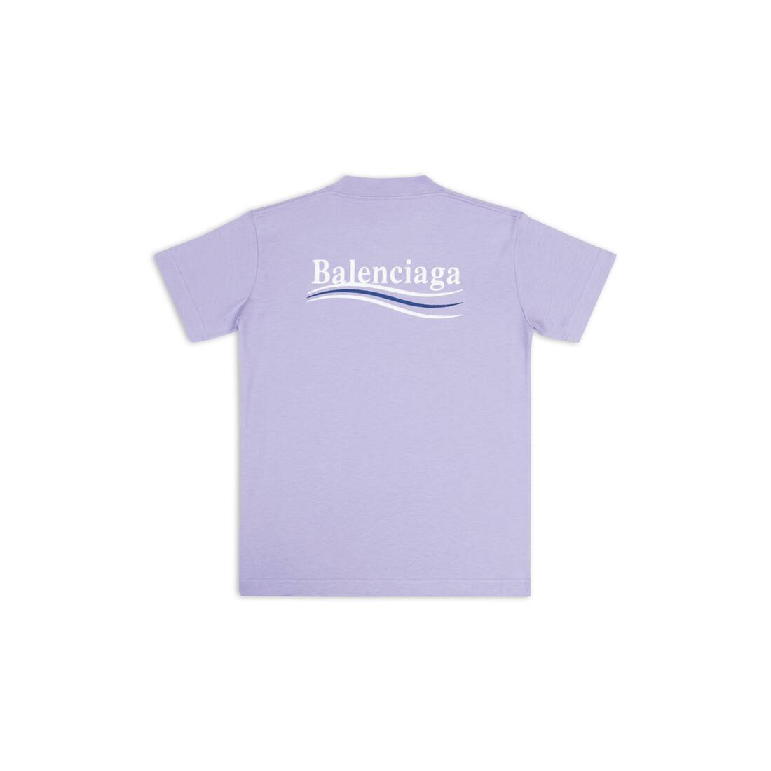 Purple Embroidered TShirt by Balenciaga on Sale