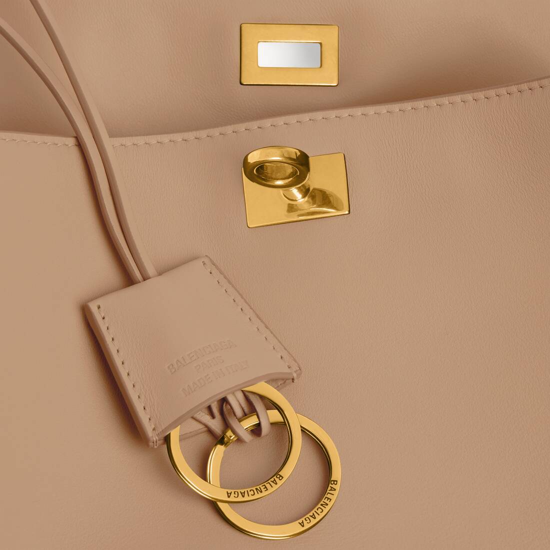 Rodeo Handtasche Klein f&uuml;r Damen in Latte | Balenciaga Deutschland DE - Image 6