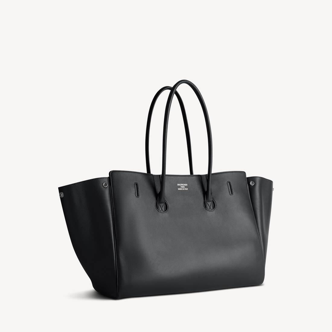 발렌시아가 블랙 벨 에어 미디엄 캐리 올 백 8054812ABAW1000