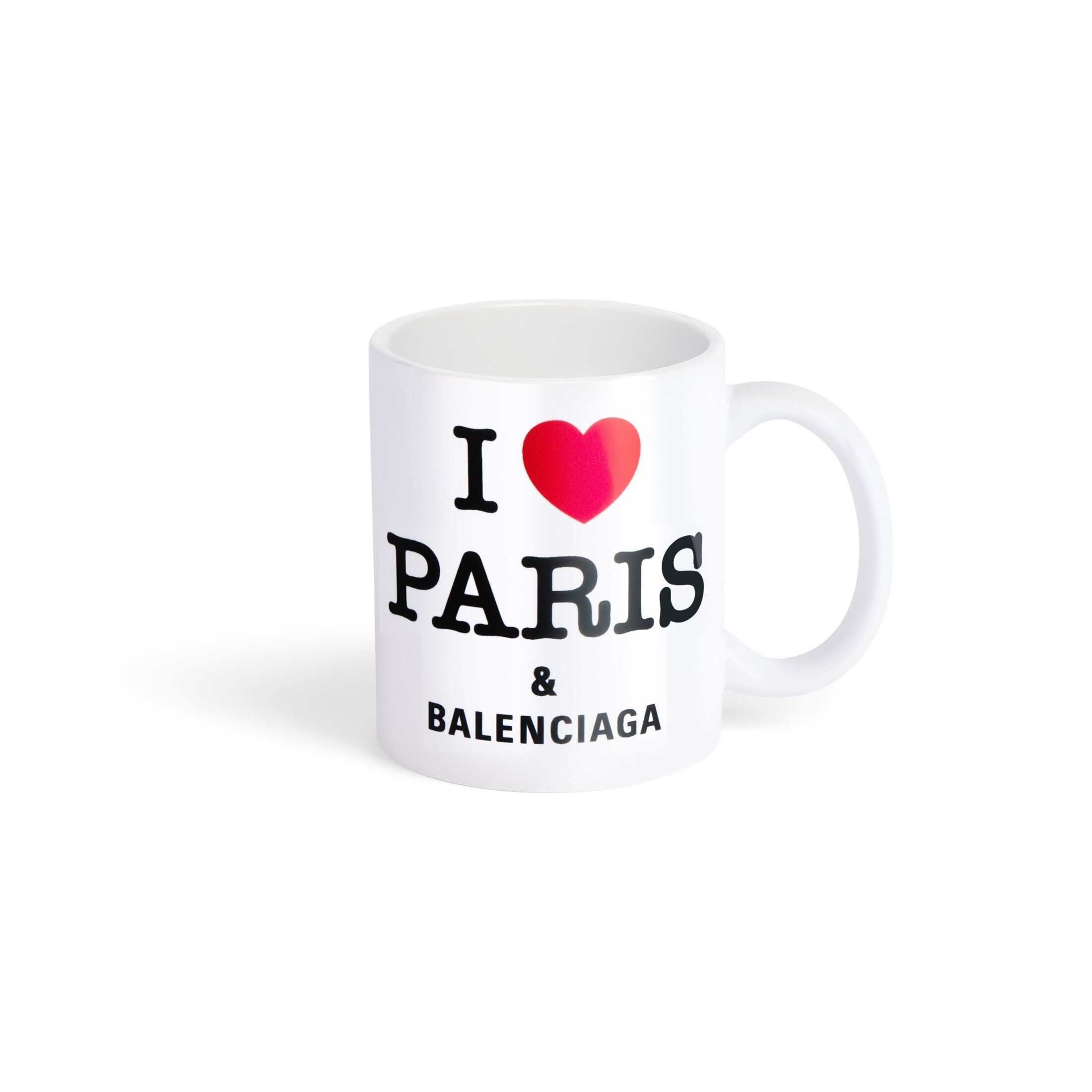 Balenciaga Mug - White - Unisex - Porcelain