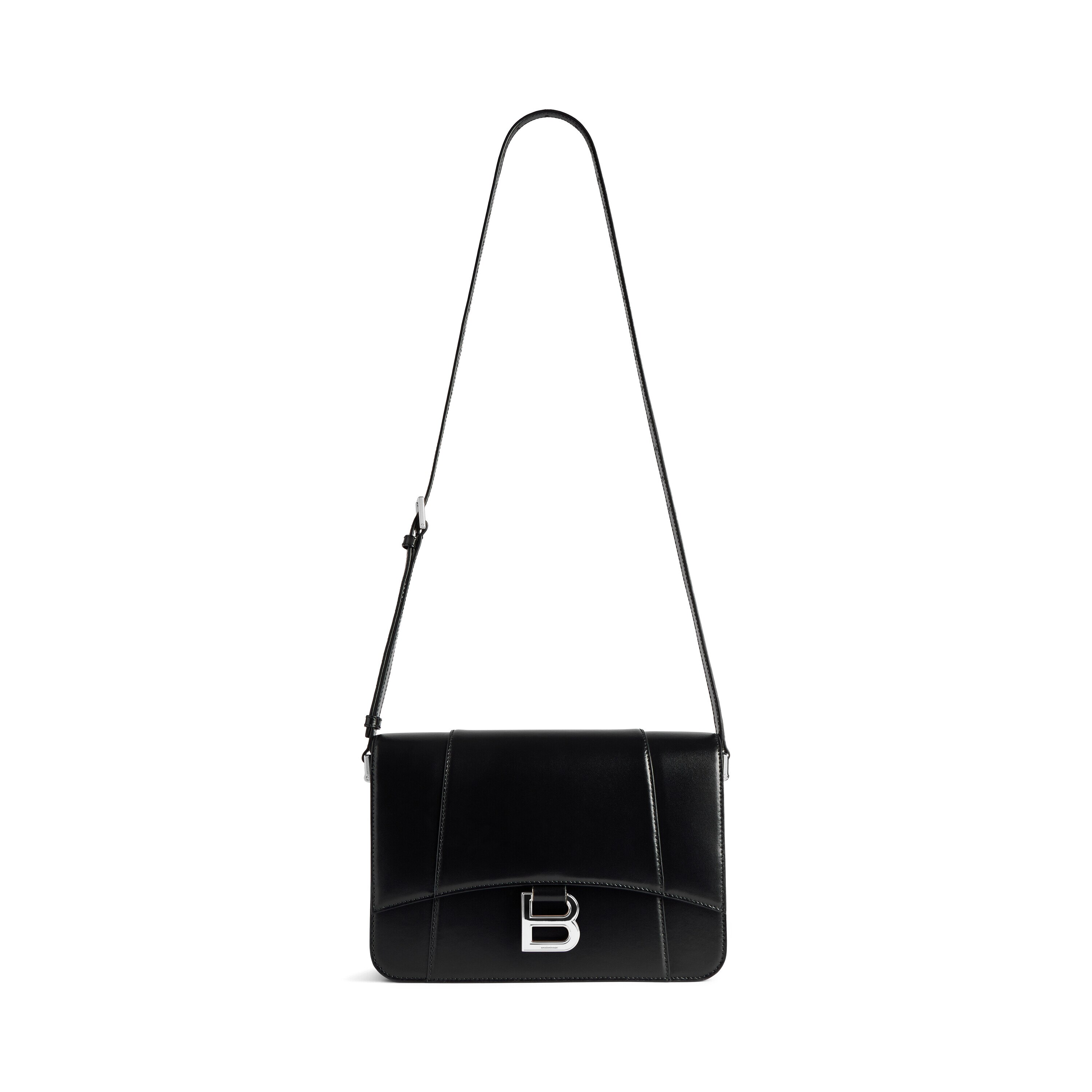 バレンシアガ BALENCIAGA Hourglass スリングバッグ スモール Women's Hourglass Handbag Small in Black | Balenciaga US