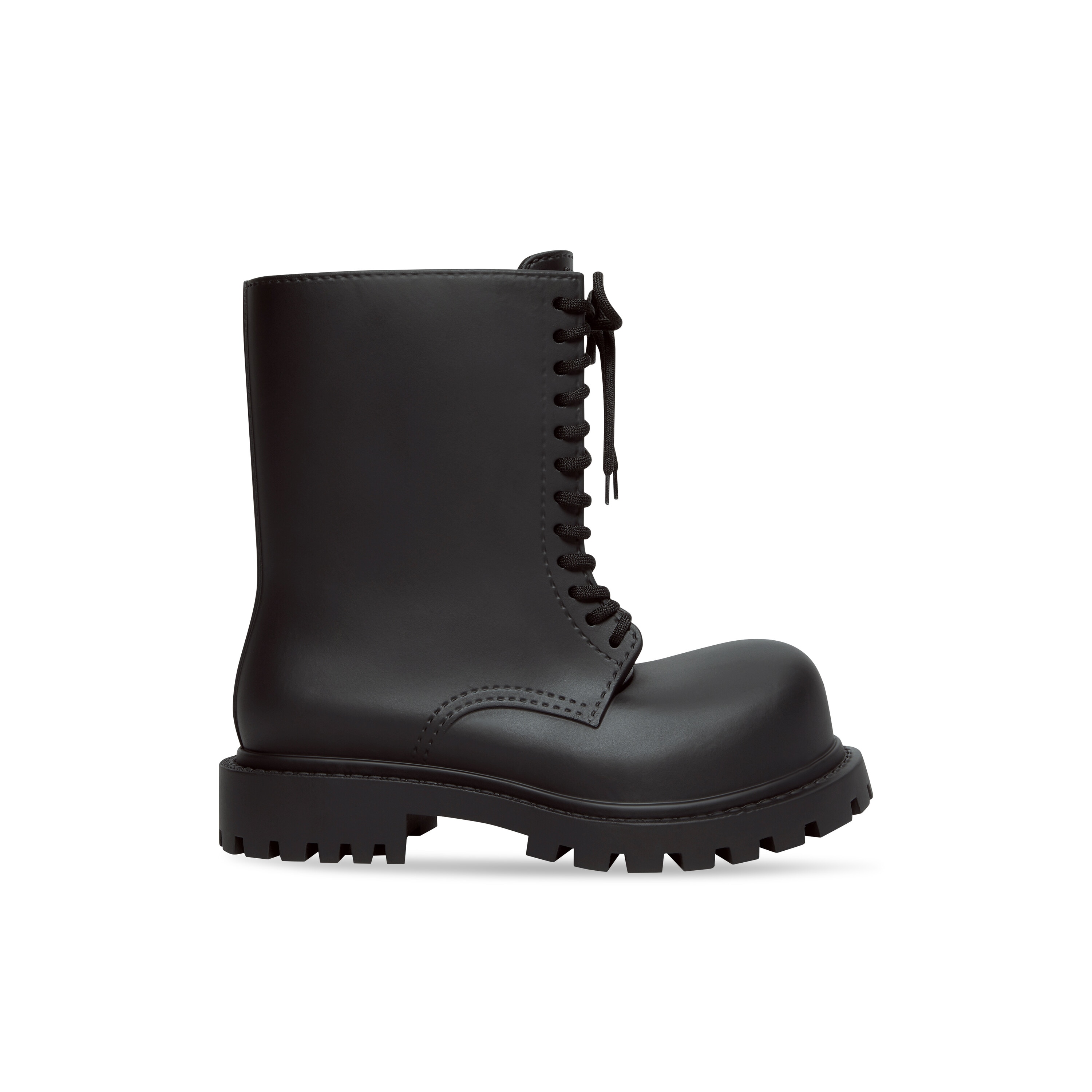 Men's Steroid Boot in Black | Balenciaga US