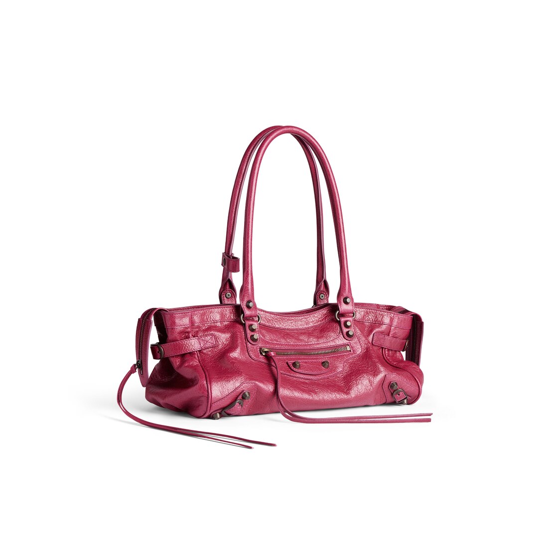 Women's Le City Bag East-west in Framboise