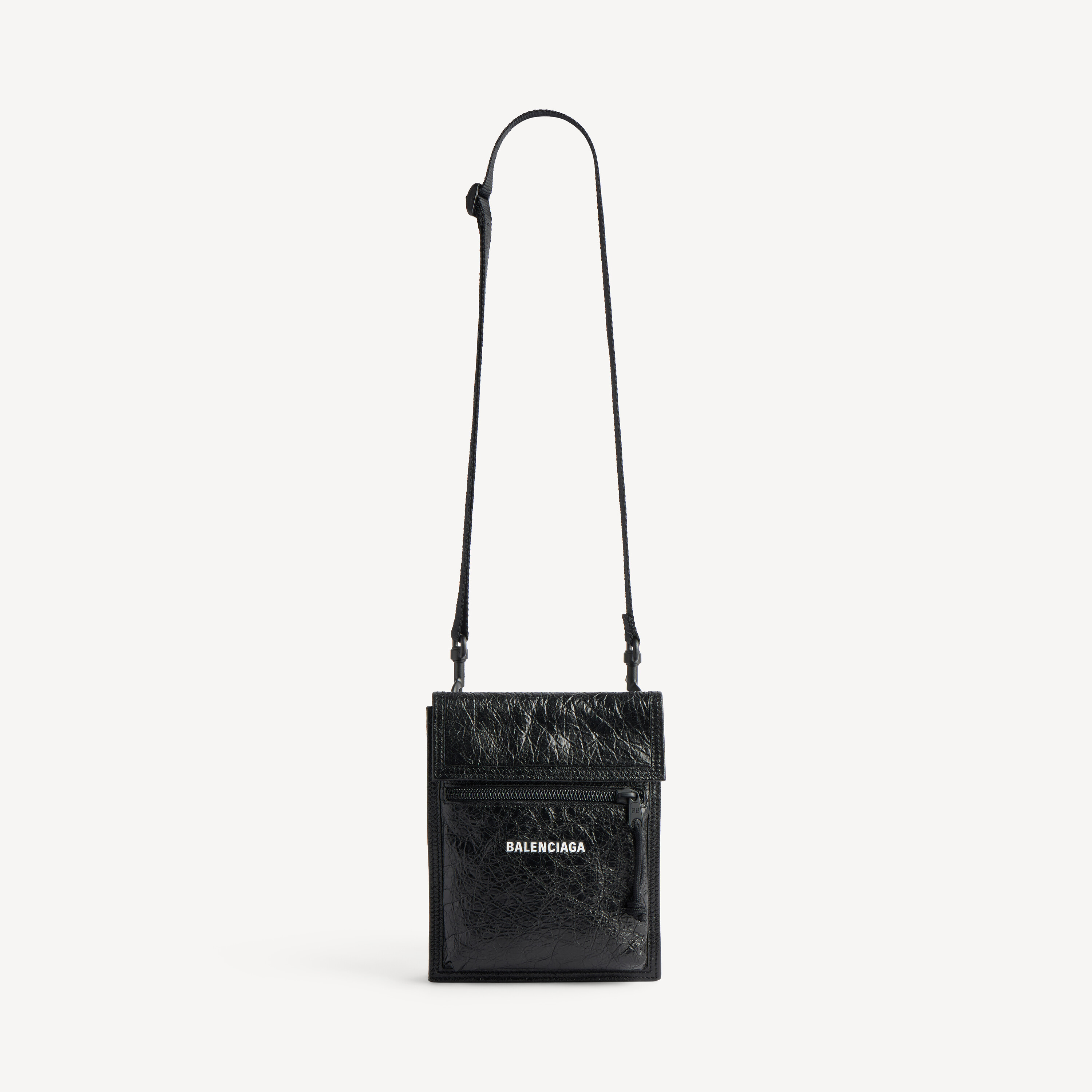 Balenciaga explorer pouch with strap small