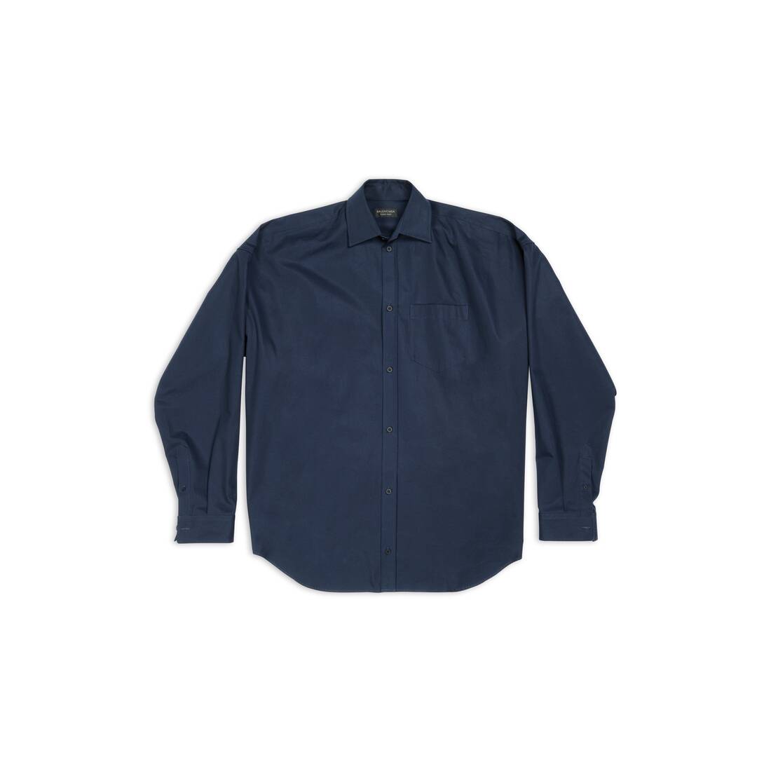 Men's Cocoon Shirt in Navy Blue