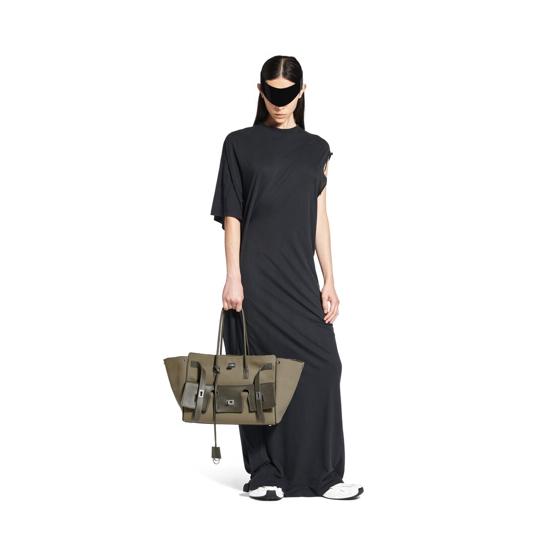 ハンドバッグ Balenciaga Army Canvas Medium Carry All Bel Air Handbag Balenciaga Army Green Canvas Medium Carry All Bel Air