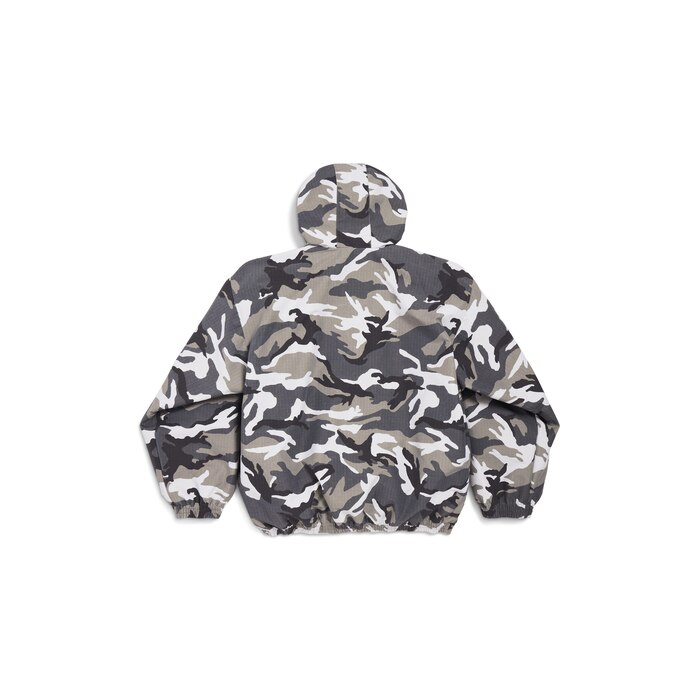 camo ski parka