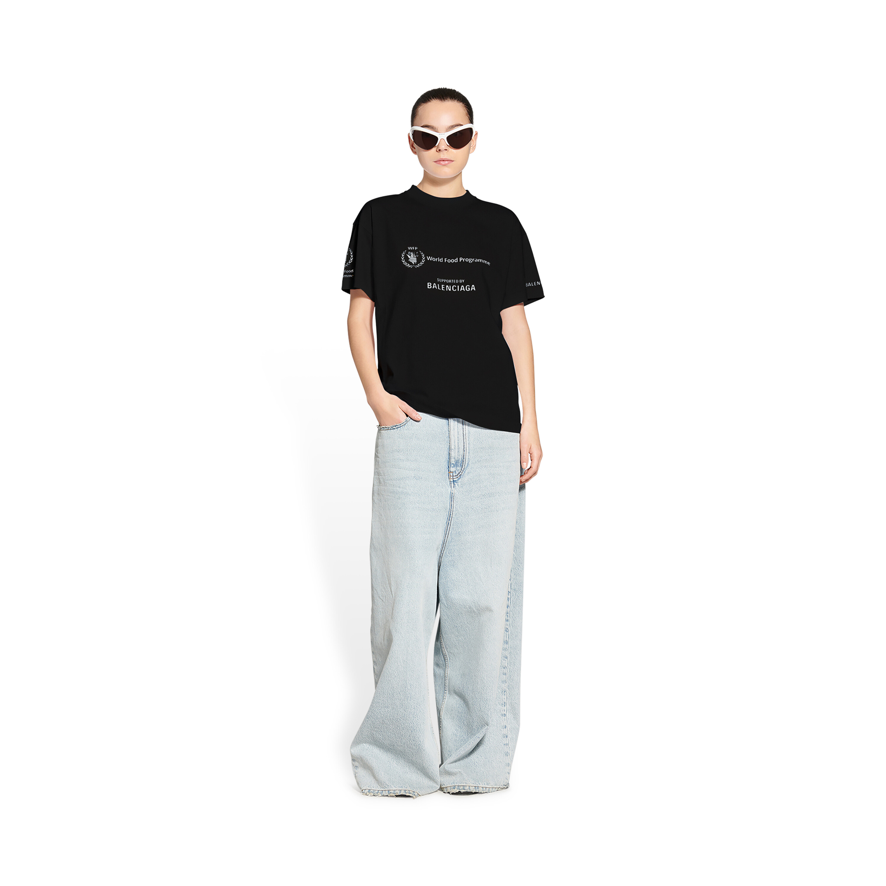 ブラック の ウィメンズ Wfp Tシャツ Medium Fit | Balenciaga JP