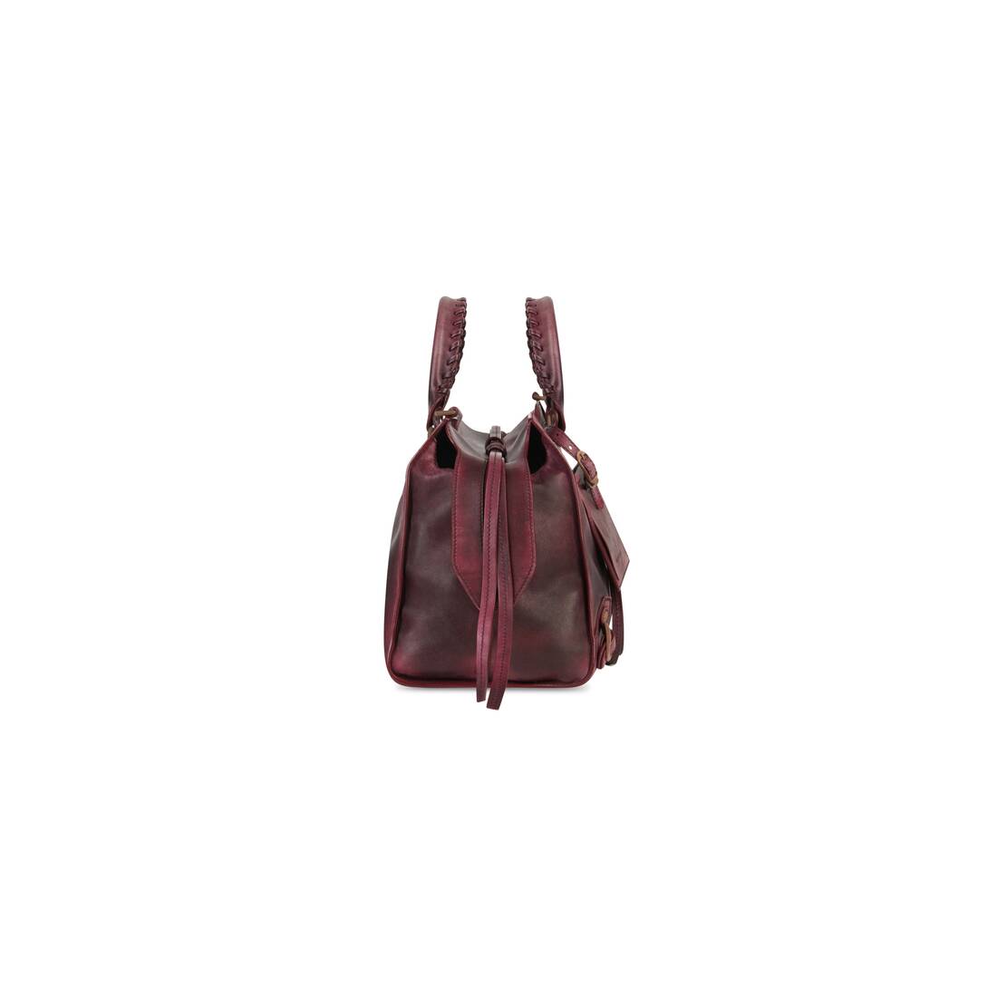 Neo Classic Top Handle Bag in BURGUNDY Balenciaga US