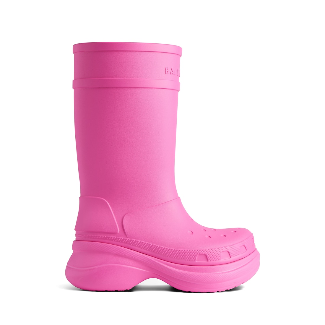 Bota Crocs™ para Mujer en Rosa Vivo | Balenciaga ES