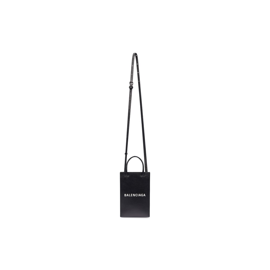 Mini Shopping Bag in Black