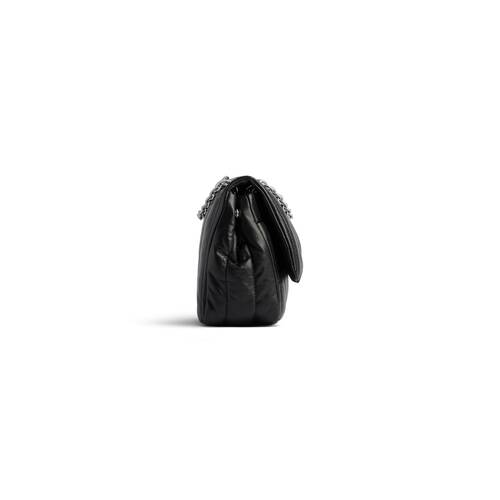 Women's Monaco Mini Bag Quilted in Black | Balenciaga US