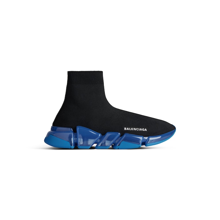 speed 2.0 full clear sole recycled knit sneaker