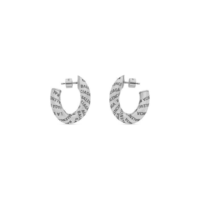 logo earrings