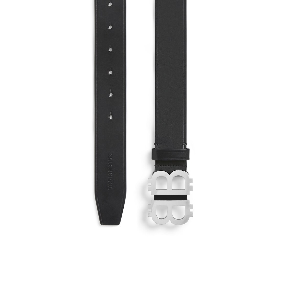 Men's Crypto Bb Belt in Black | Balenciaga US