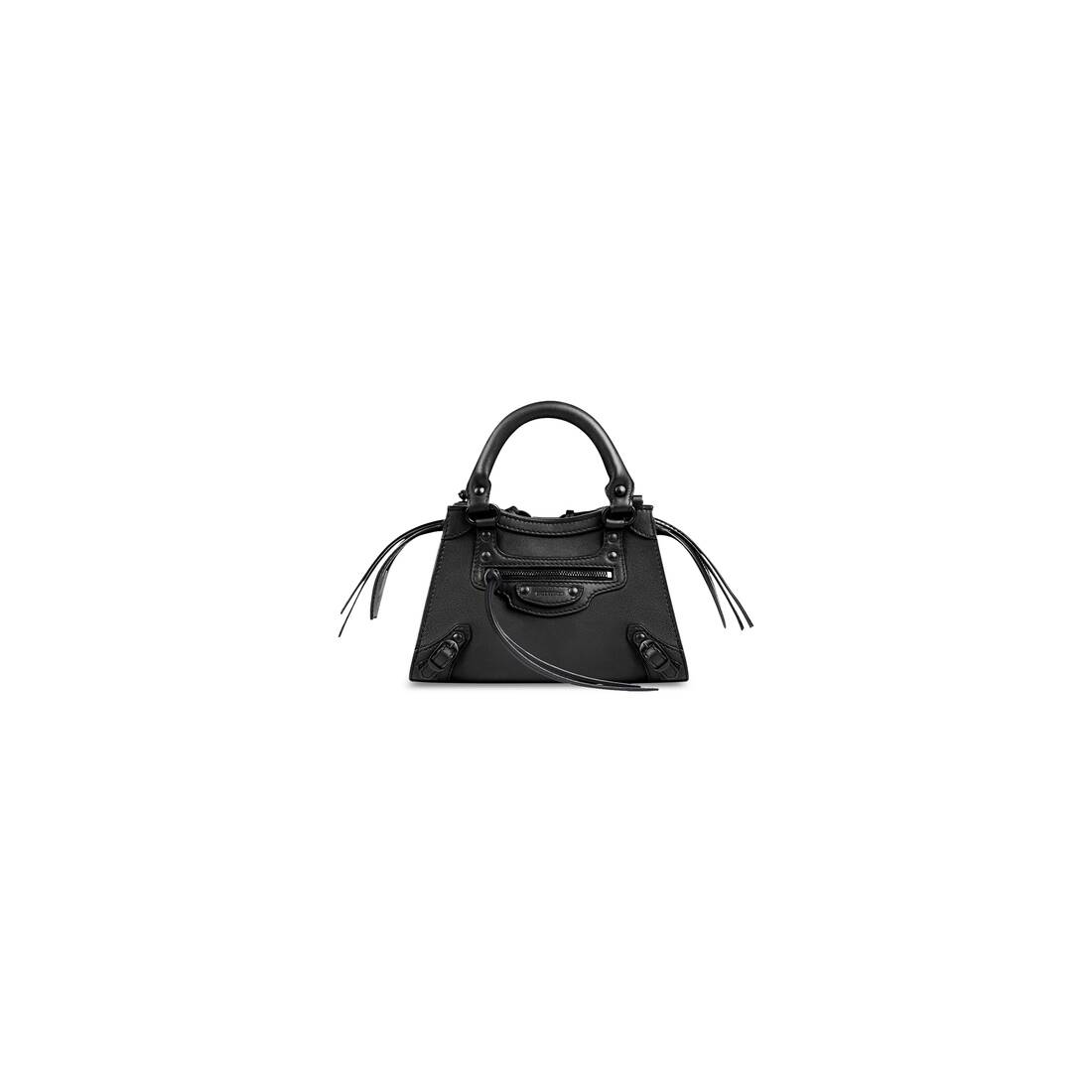 black mini handbag