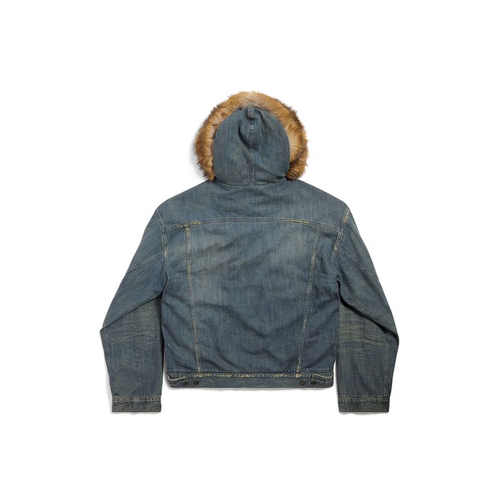 ⭐︎最終価格⭐︎BALENCIAGA 再構築ブラックデニムジャケット Balenciaga デニムジャケット | ブラック | FARFETCH JP