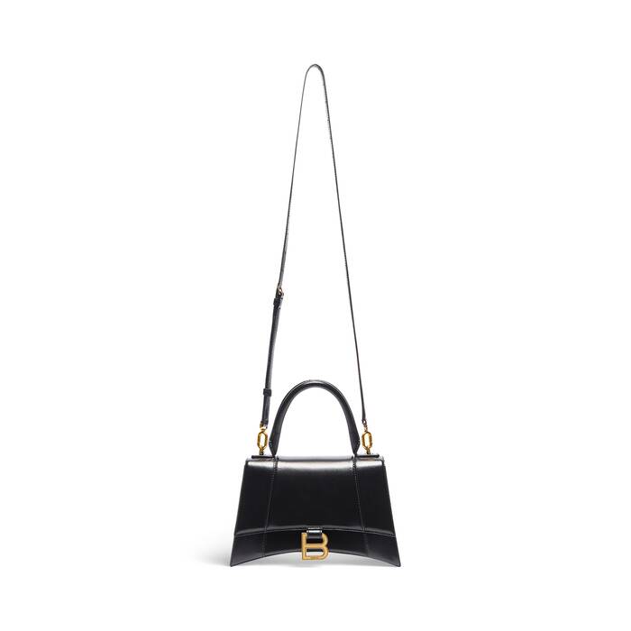 Women's Hourglass Small Handbag Box in Black | Balenciaga US