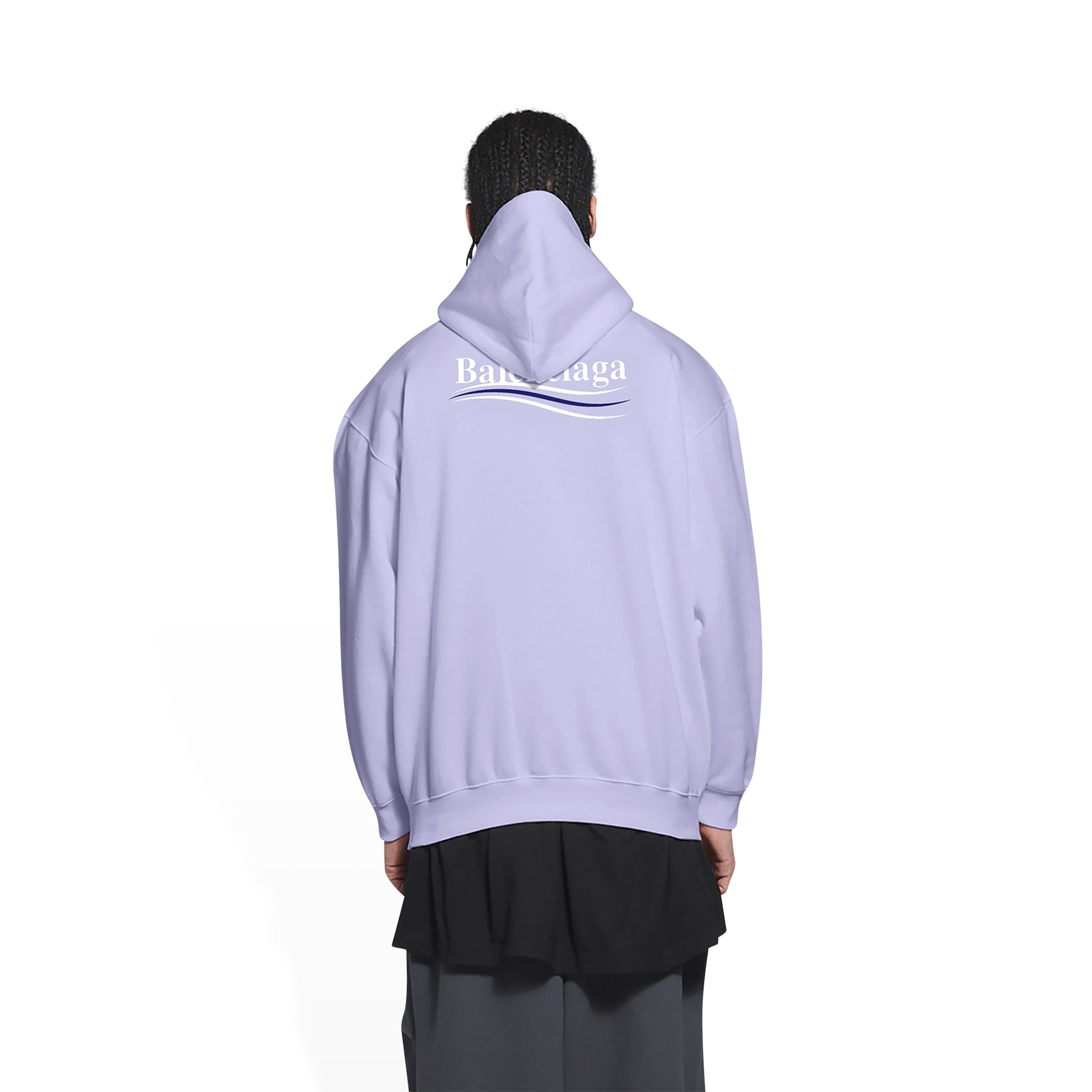 balenciaga political oth hoodie