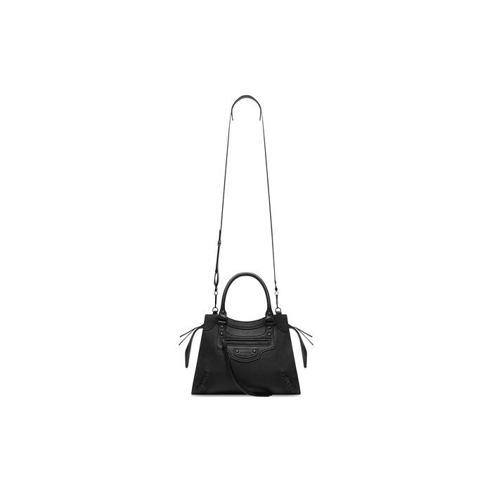 Women's Neo Classic Small Top Handle Bag in Black | Balenciaga US