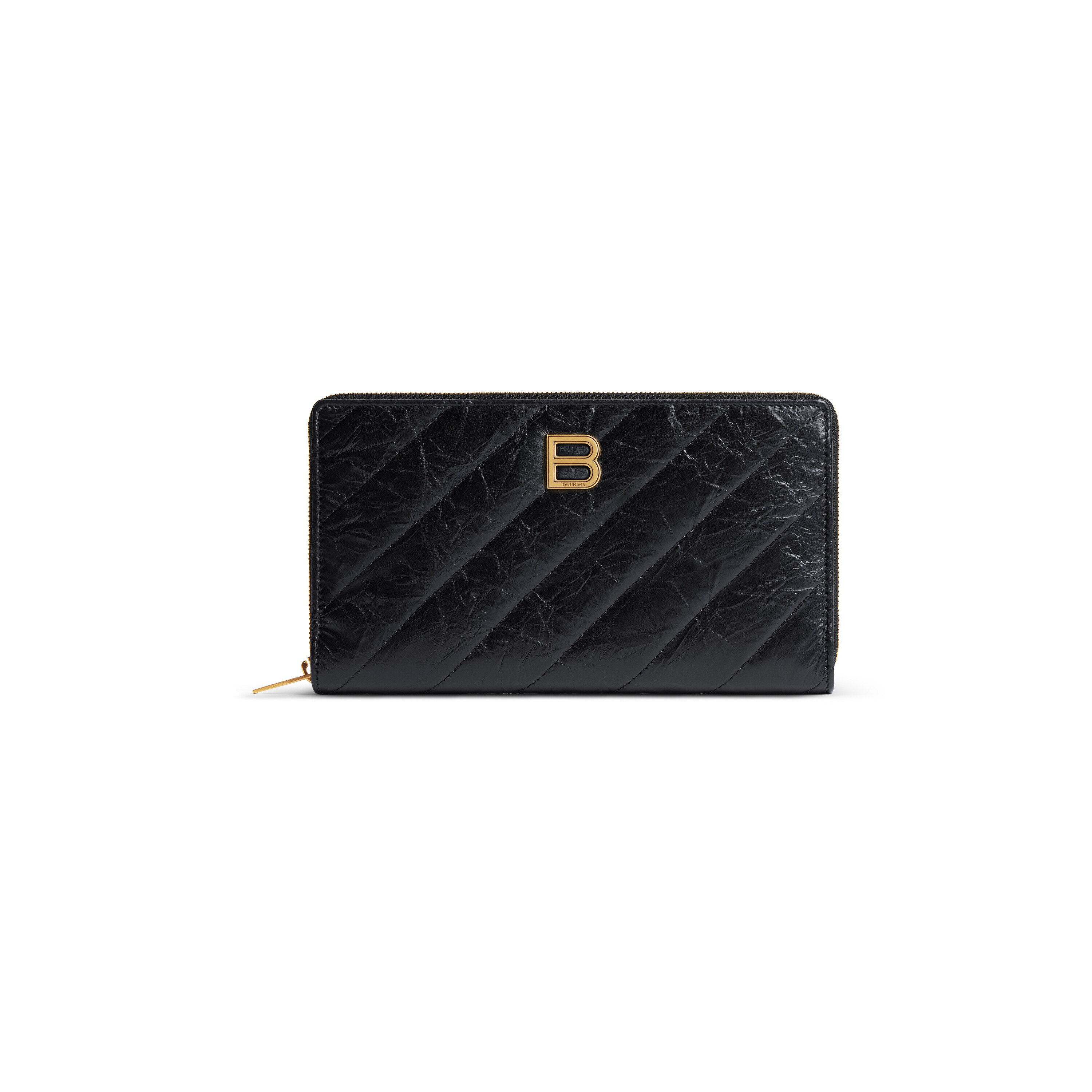 Balenciaga black wallet online