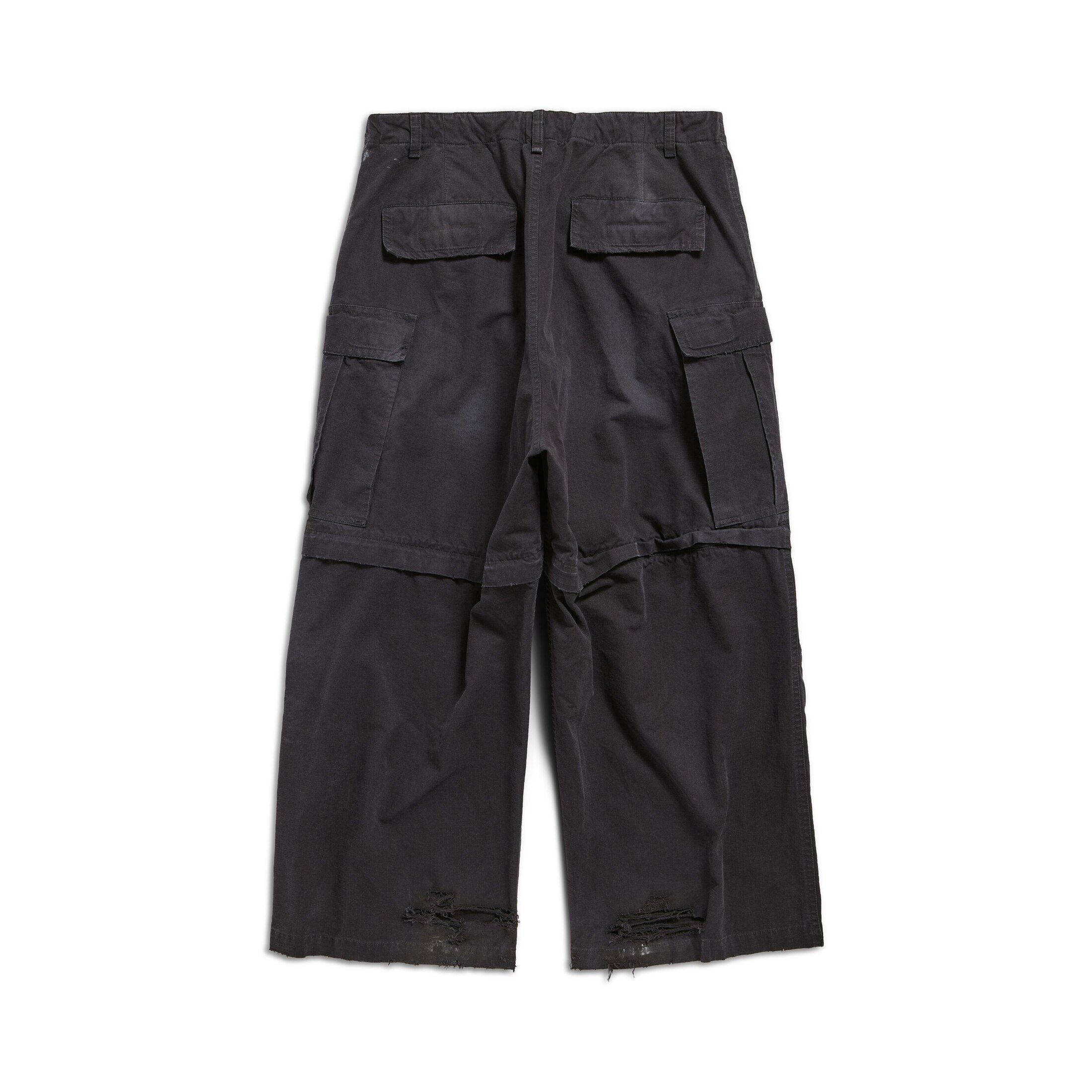 Balenciaga Large Cargo Pants in Black| Balenciaga® US