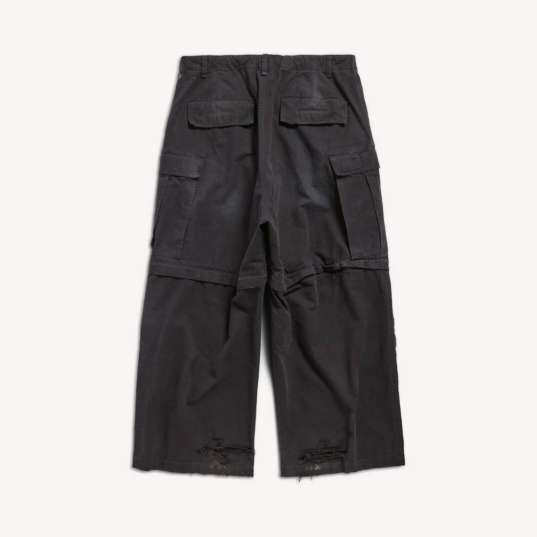 Balenciaga Large Cargo Pants in Black Balenciaga HK