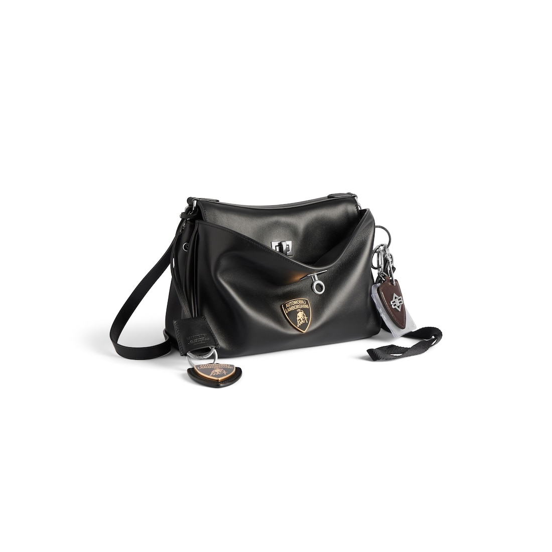 Men's Balenciaga | Automobili Lamborghini Rodeo Messenger Bag Small  in Black