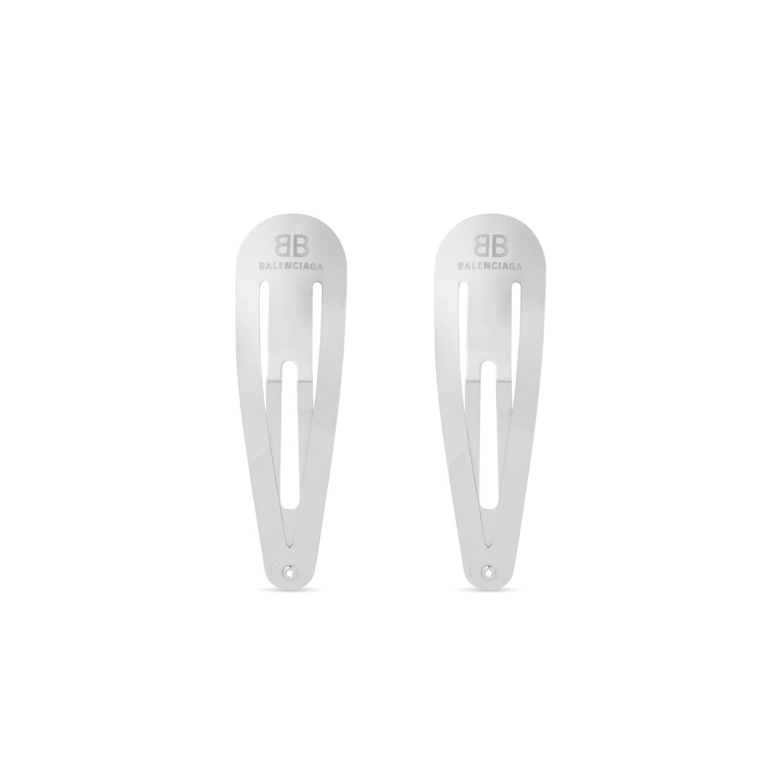 Women's Holli Xxl Clip Set in Silver | Balenciaga US