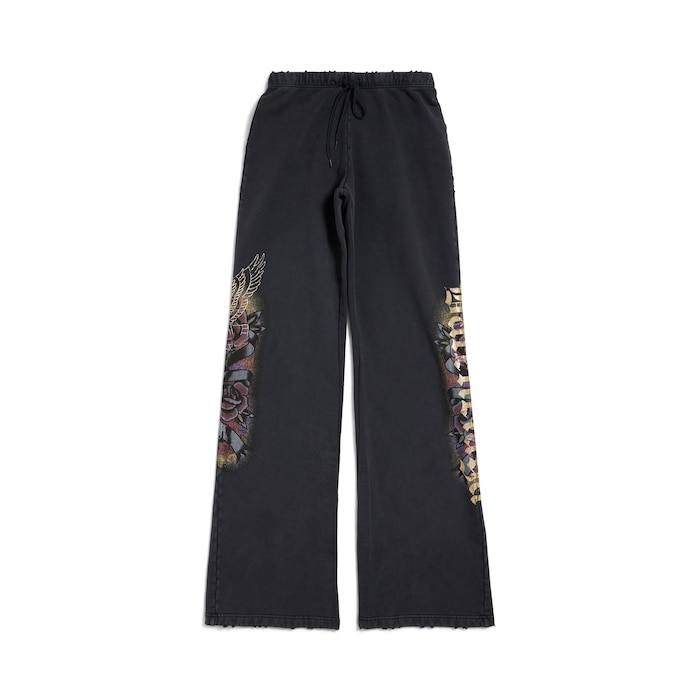 calça de agasalho tacky flared