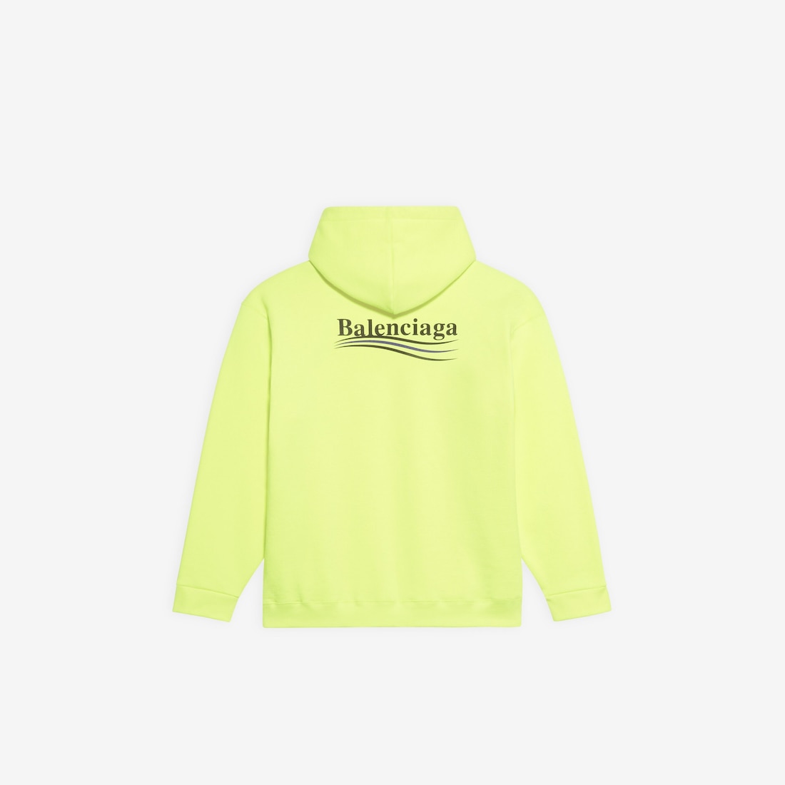 balenciaga neon hoodie