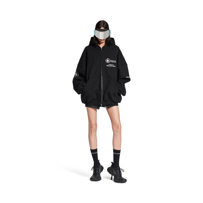 wfp outerwear zip-up hoodie