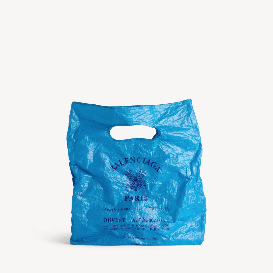 Men's Marché Packable Tote Bag Medium in Blue