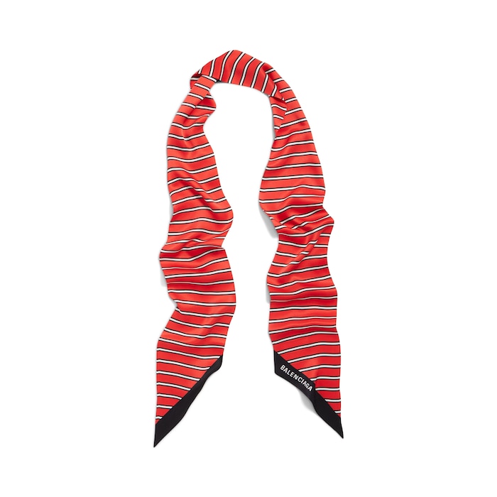 striped scarf