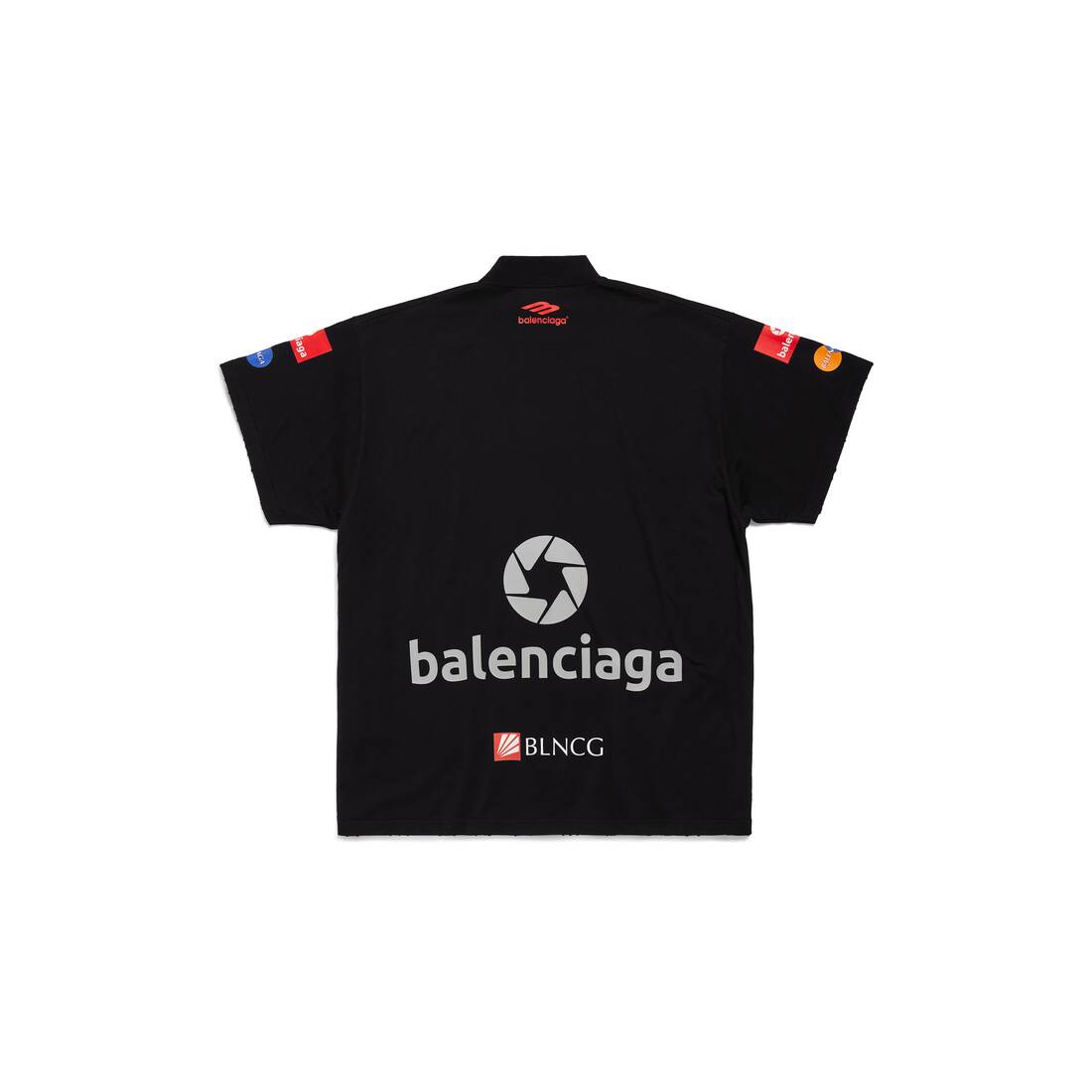 Top League Tシャツ オーバーサイズ で ブラック | Balenciaga JP