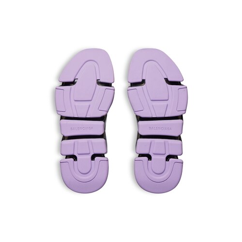 speed 2.0 full clear sole recycled knit sneaker