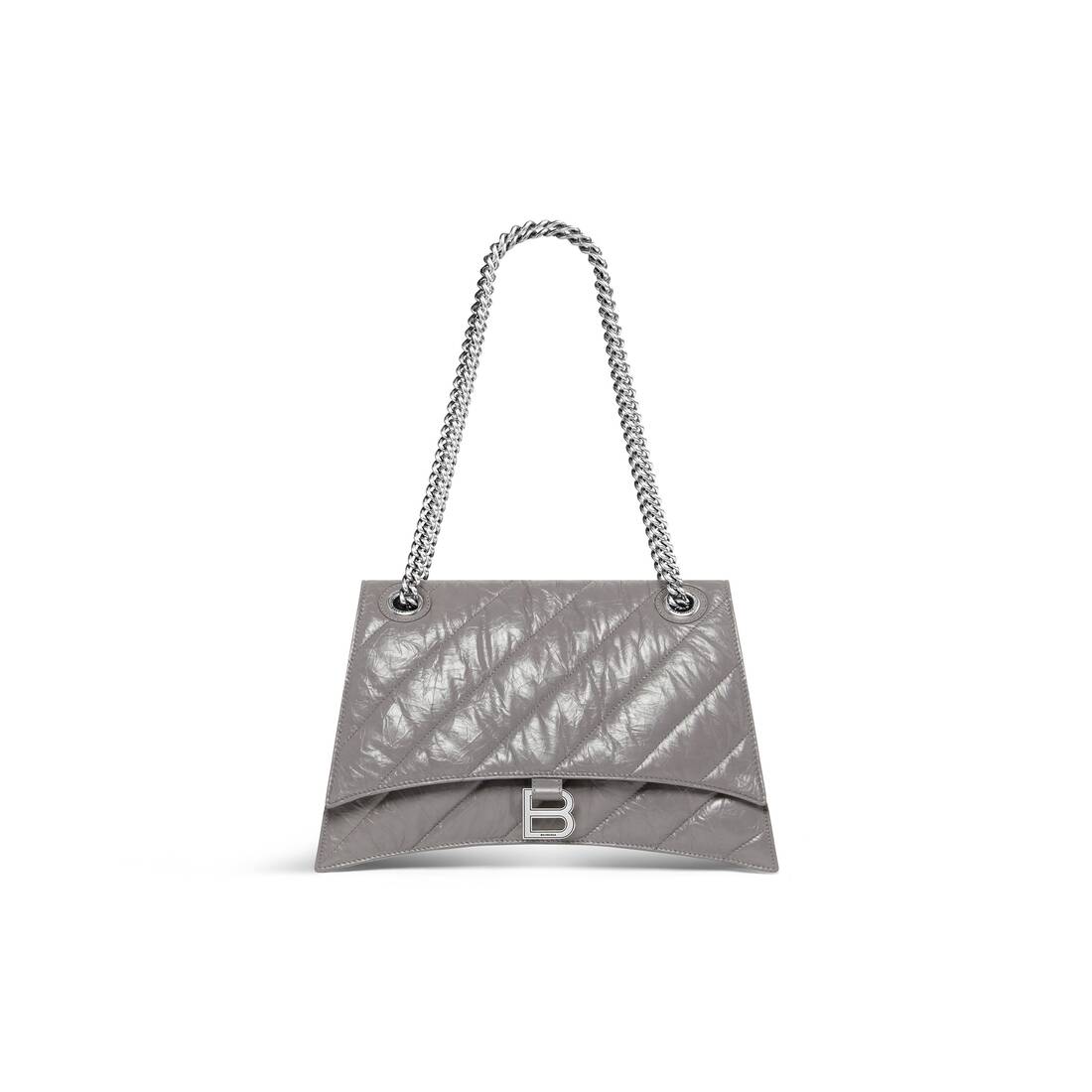 Balenciaga medium Crush shoulder bag - Grey