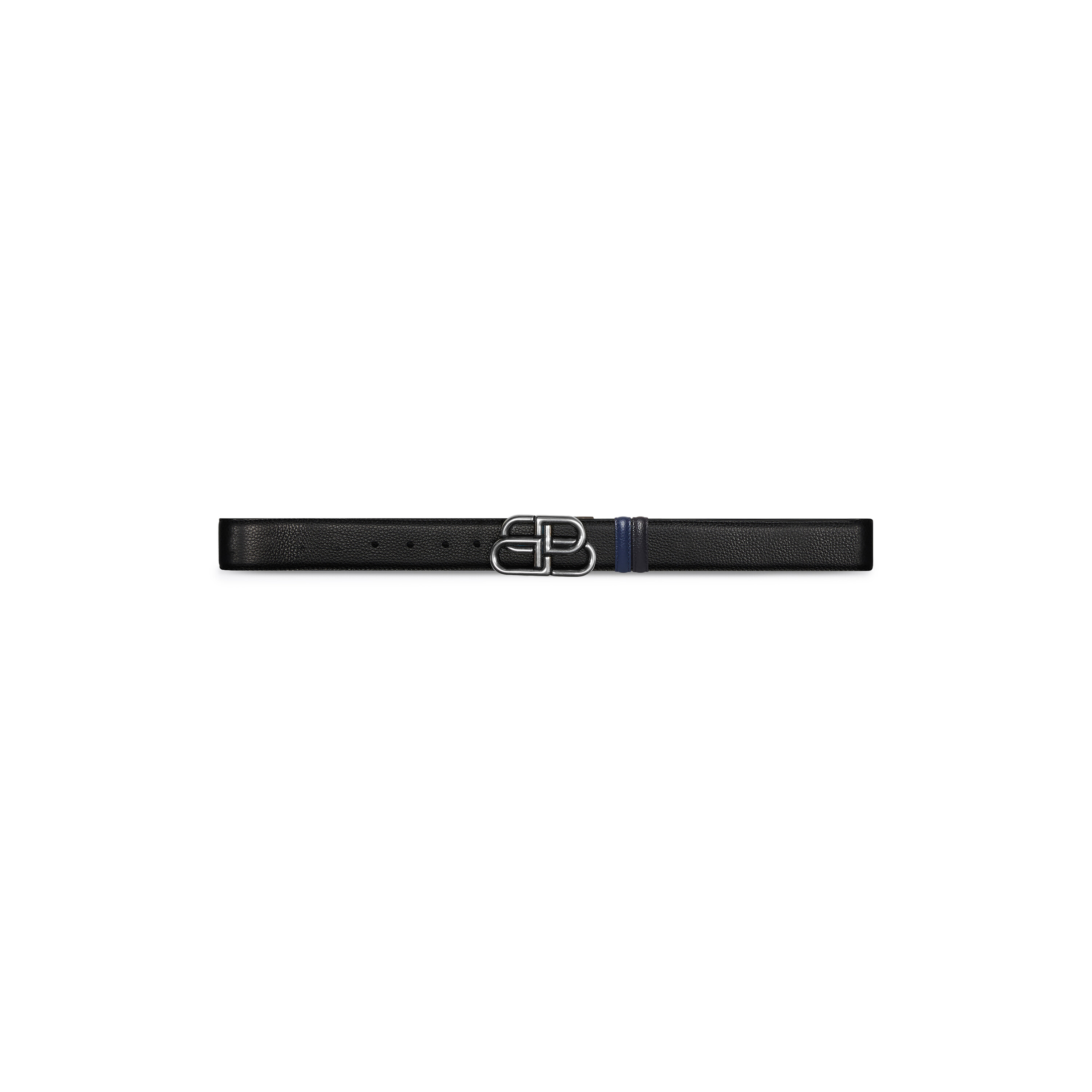 Men's Bb Reversible Belt in Black | Balenciaga US