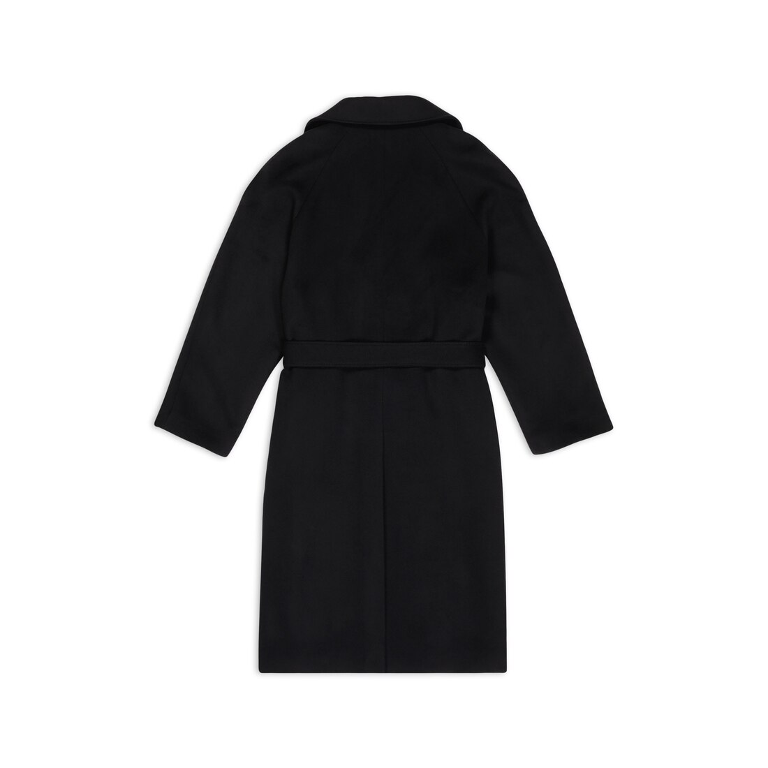 Men's Raglan Coat in Black | Balenciaga US