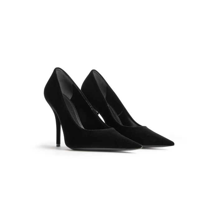 Balenciaga dance best sale knife leather pumps