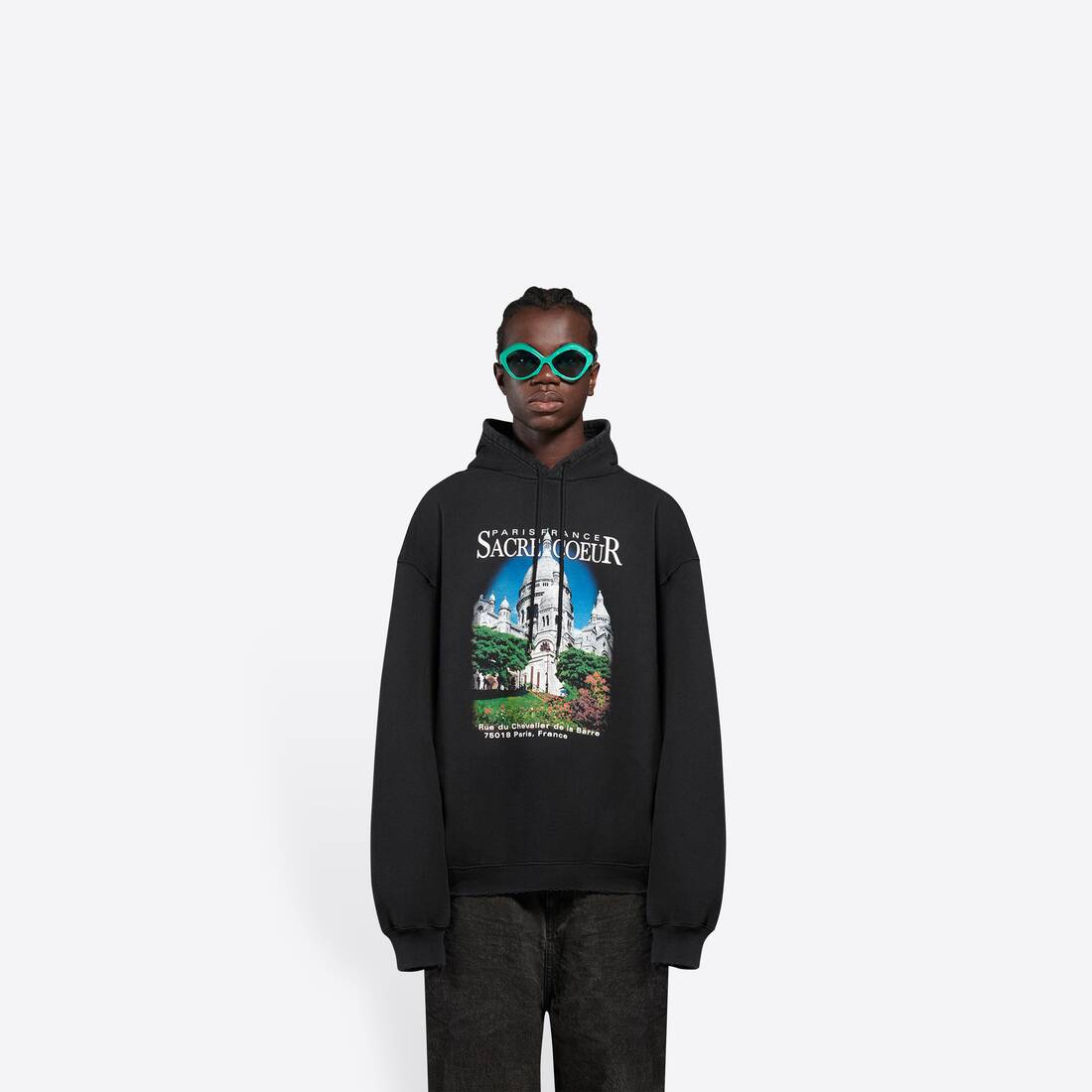 Sacré cœur bomber hoodie