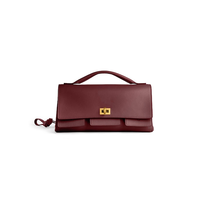 bel air clutch on strap small