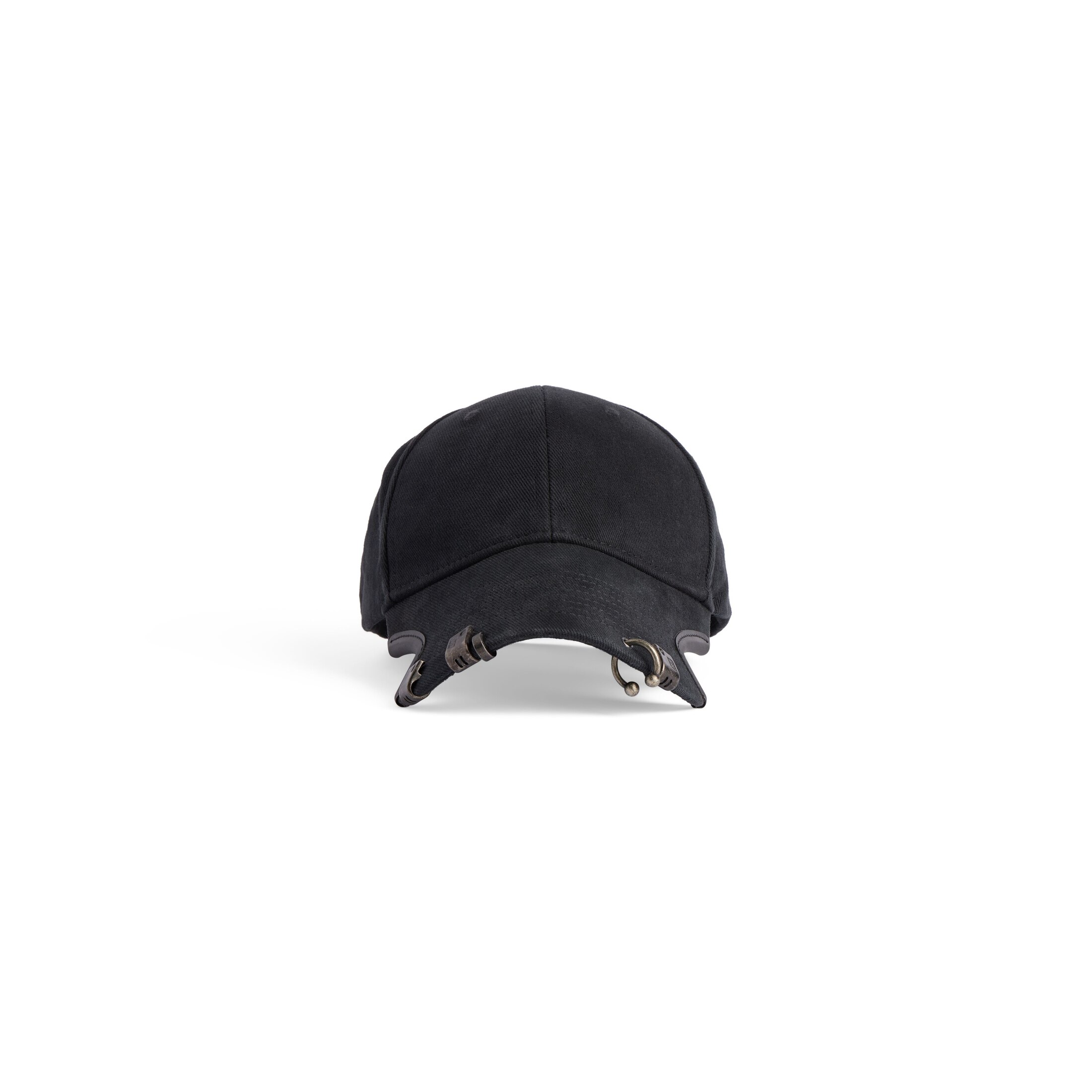 Balenciaga Piercing Cap - Black - Unisex - L - Cotton