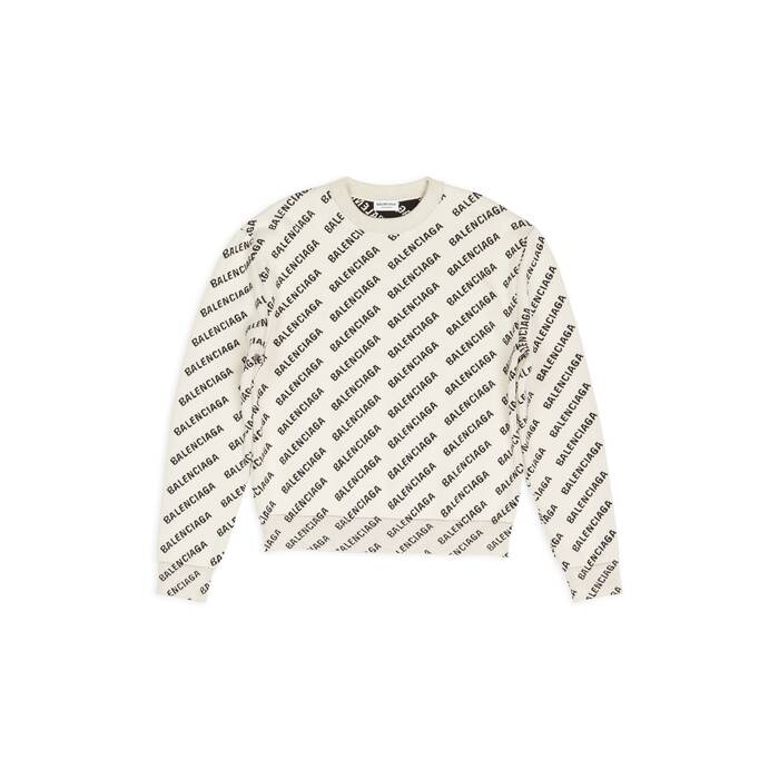 mini allover logo sweater 