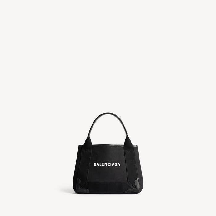 Navy Cabas XS Black